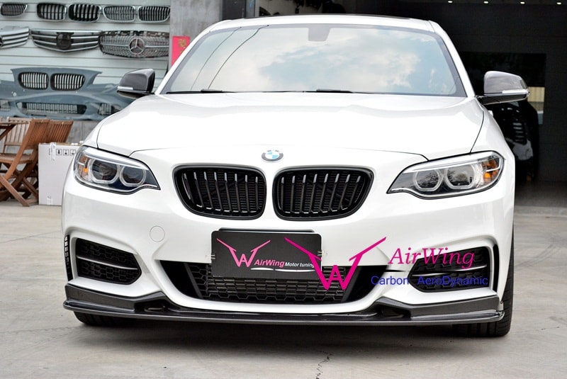 F22 – 3D style Carbon Front Lip Spoiler 2